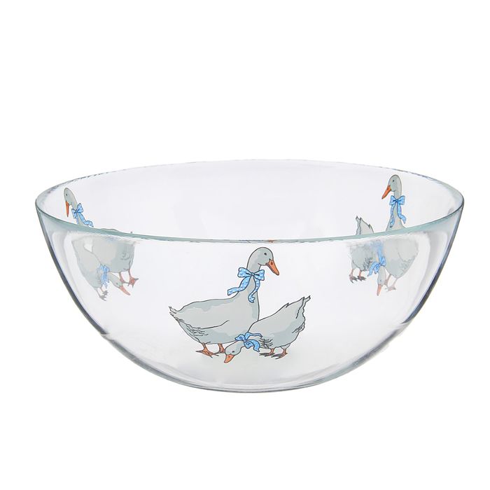 Салатник 2,15 л "Гуси", 22 см