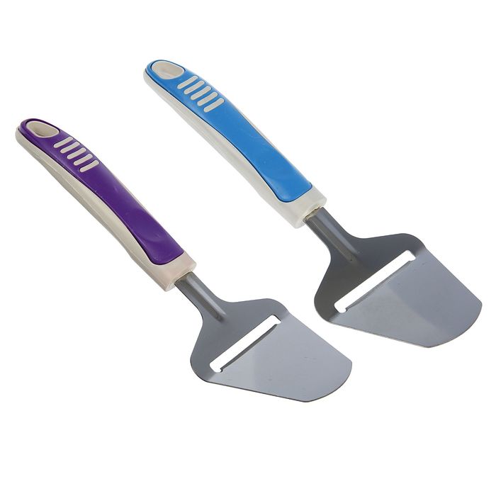 Нож-лопатка для сыра "Бистро" 22 см, цвета МИКС