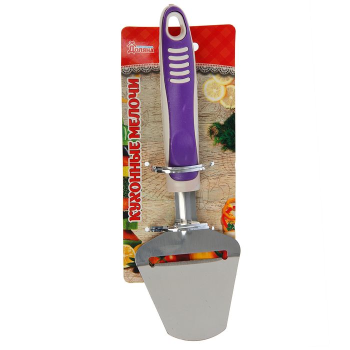 Нож-лопатка для сыра "Бистро" 22 см, цвета МИКС