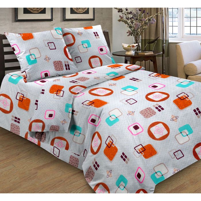 Постельное бельё 1,5 сп. Добрые традиции, рисунок 72, размер 150х215 см, 145х215 см, 70х70 см-2 шт., 105 г/м²