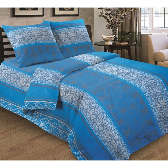 Постельное бельё "Добрые традиции" 2 сп., размер 180х215 см, 175х215 см, 70х70 см - 2 шт., бязь, 105 г/м2