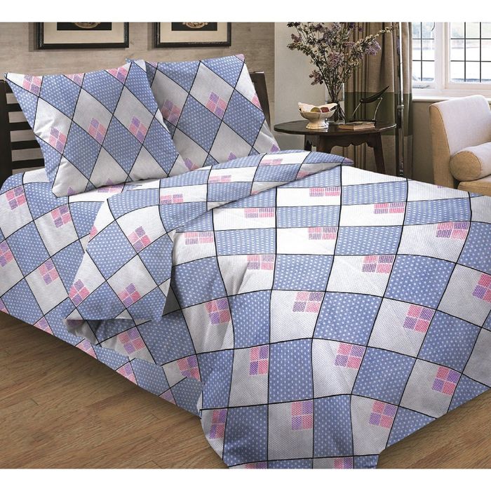 Постельное бельё "Добрые традиции" 2 сп., размер 180х215 см, 175х215 см, 70х70 см - 2 шт., бязь, 105 г/м2