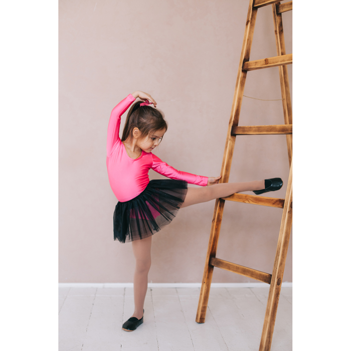 Юбка-пачка, размер 28, цвет черный