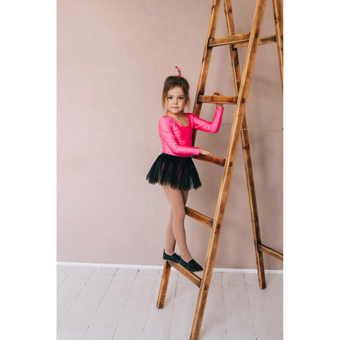 Юбка-пачка, размер 28, цвет черный