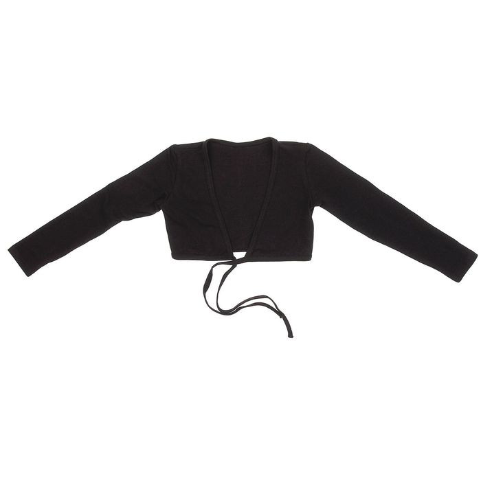 Болеро гимнастическое, размер 42, цвет чёрный