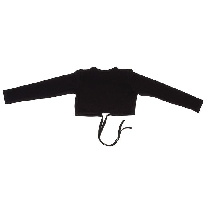 Болеро гимнастическое, размер 44, цвет чёрный