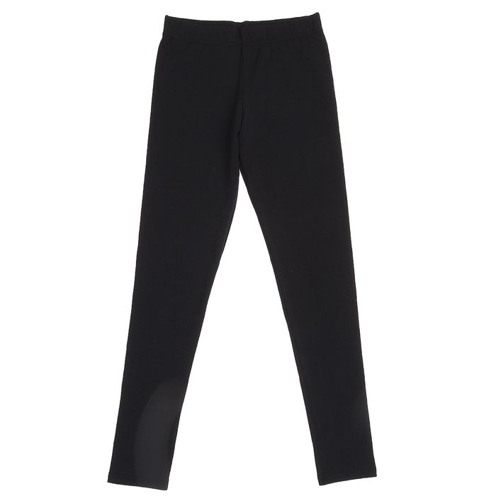 Леггинсы для гимнастики, размер 46, цвет чёрный