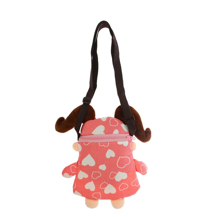 Мягкая сумочка "Девочка", цвета МИКС