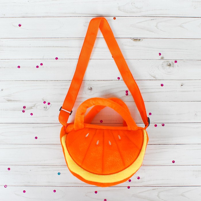Мягкая сумочка "Апельсин"