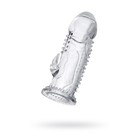 Насадка на пенис Toyfa, TPE, прозрачная, 13,5 см