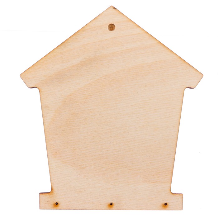 Ключница деревянная дом "Там, где сердце"