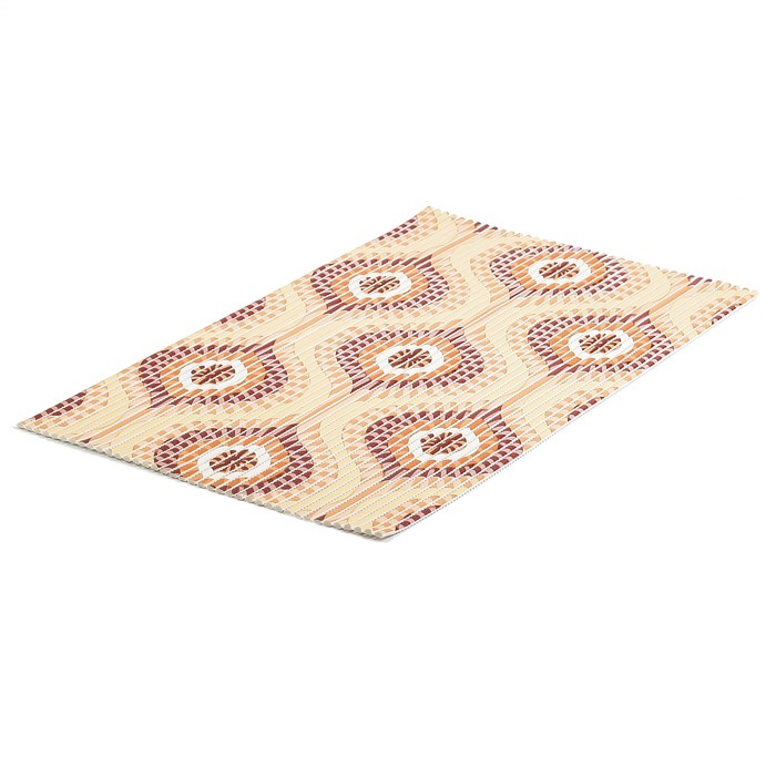 Коврик для ванны "Орфей", цвет коричневый