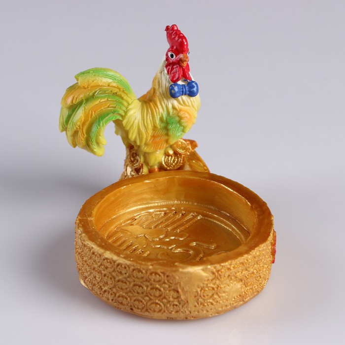 пепельница серия Петушок. Петушок с бантиком УСПЕХОВ 7*12см