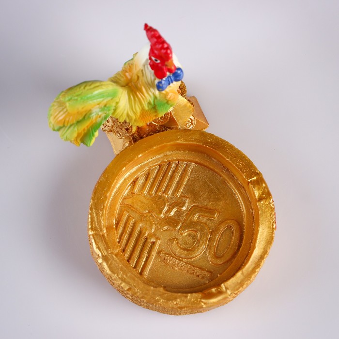 пепельница серия Петушок. Петушок с бантиком УСПЕХОВ 7*12см