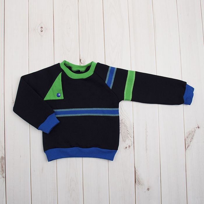 Толстовка для мальчика, рост 92 (26) см, цвет тёмно-синий (арт. ФП-015_М)