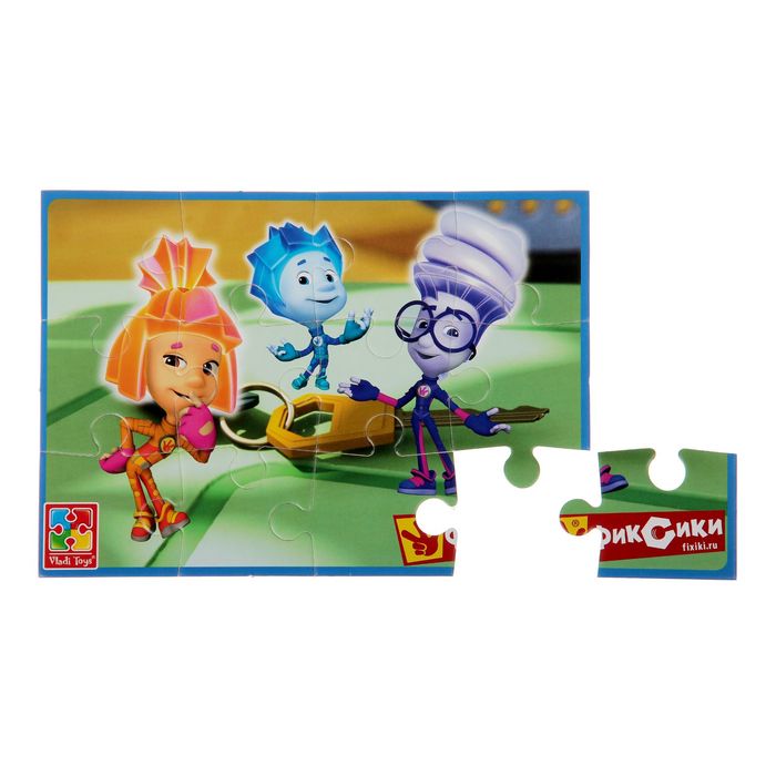Пазлы мягкие "Фиксики", А5