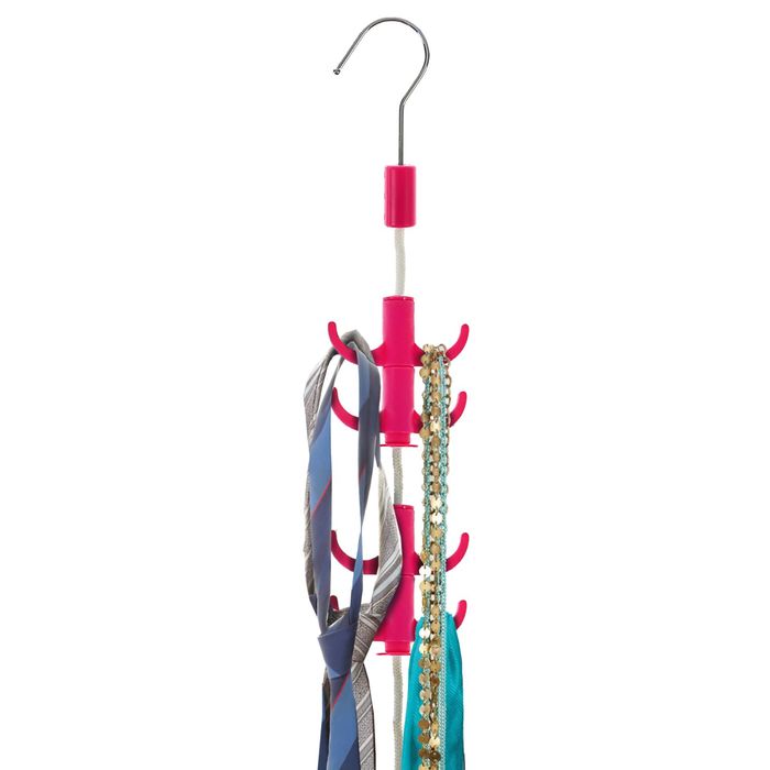 Органайзер подвесной, 12 крючков, цвет МИКС