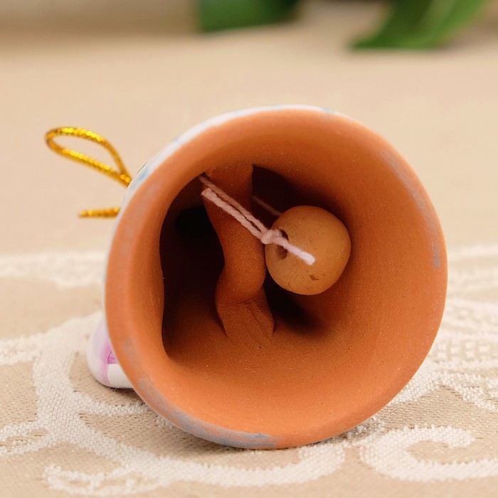 Подвеска «Ангел», мини, 4×4×5,5 см, ярославская майолика