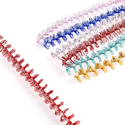 Мишура новогодняя № 7 одиночная, d-15 мм, 200 см МИКС