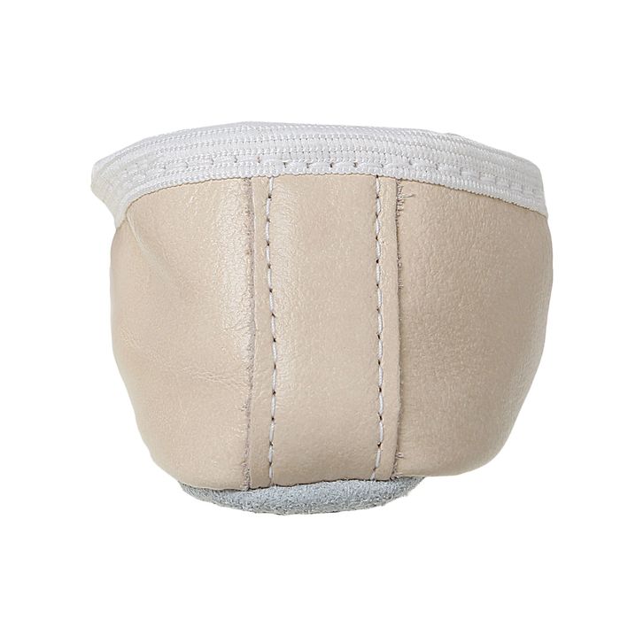 Чешки "Премиум" из натуральной кожи, длина по стельке 22 см, цвет бежевый