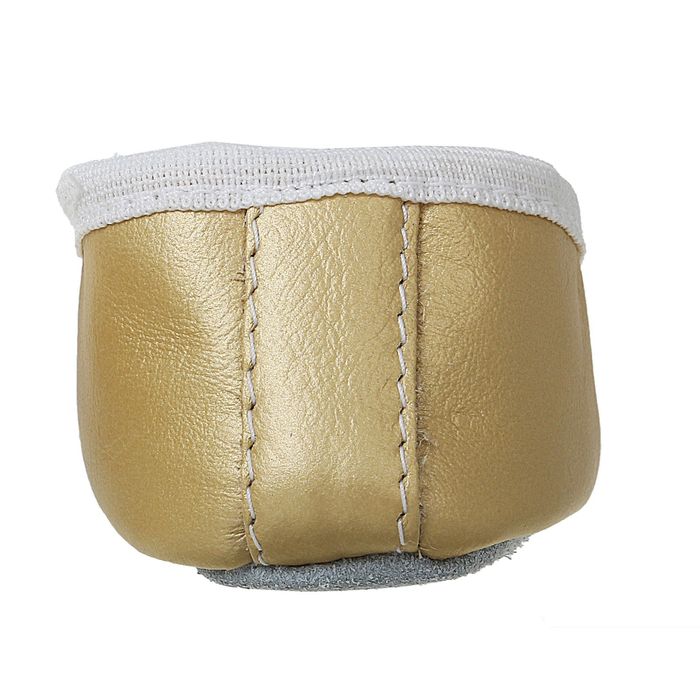 Чешки "Премиум" из натуральной кожи, длина по стельке 17,5 см, цвет жёлтый