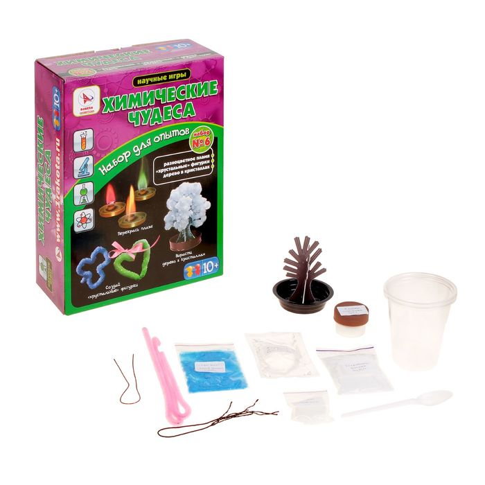 Набор для опытов "Химические чудеса №6"