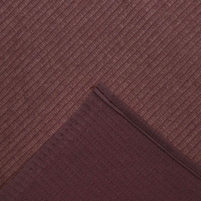 Полотенце вафельное однотонное 40х70 см, шоколад, 160 гр/м, 100% хлопок