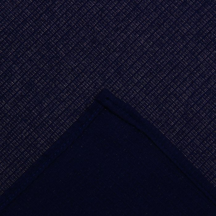 Полотенце вафельное однотонное цв т-синий 40х70 см 160 гр/м хлопок