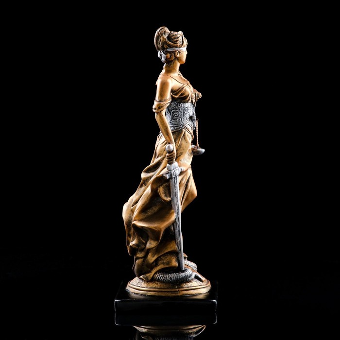 Сувенир "Фемида" медь, серебро