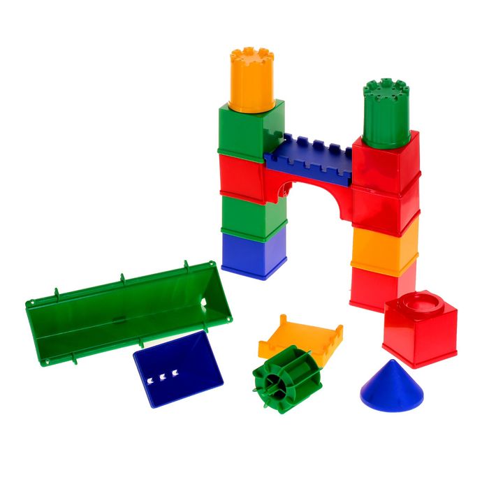 Конструктор "Аквапарк", 51 деталь