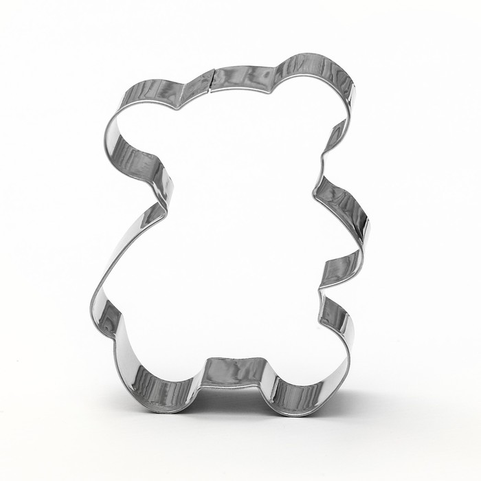 Набор форм для вырезания печенья "Мишки", 2 шт