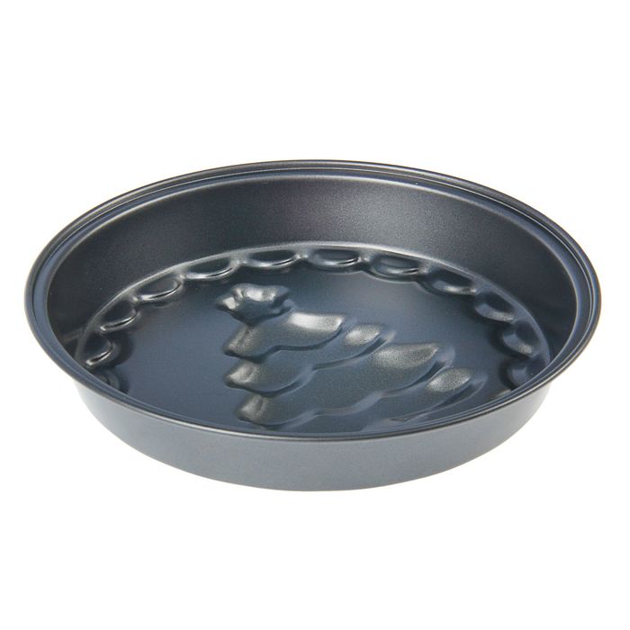 Форма для выпечки 24х4 см "Ёлочка", антипригарное покрытие