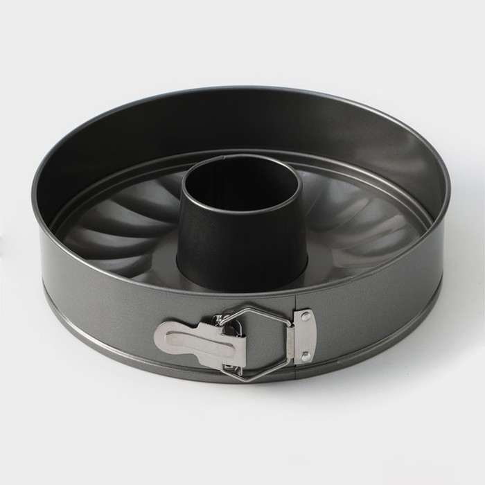 Форма для выпечки разъемная 25 см "Элин. Немецкий кекс", со вкладышем для немецкого кекса, антипригарное покрытие