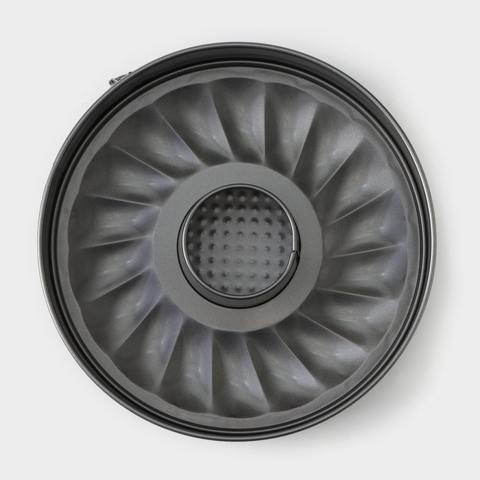 Форма для выпечки разъемная 25 см "Элин. Немецкий кекс", со вкладышем для немецкого кекса, антипригарное покрытие