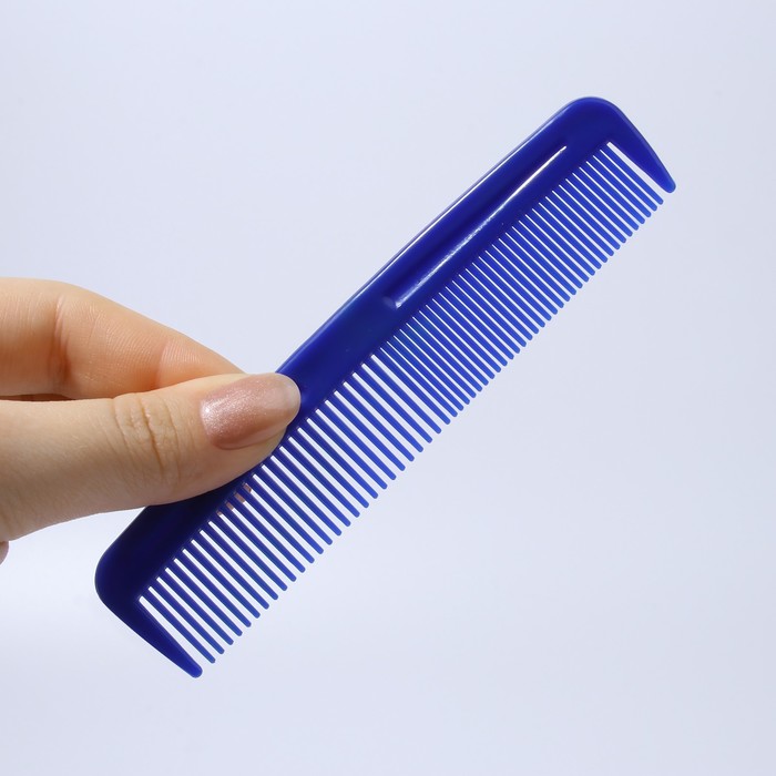 Расчёска комбинированная, 12 × 3 см, цвет МИКС