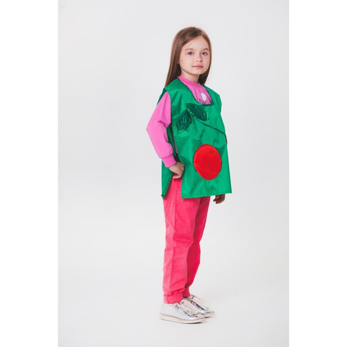 Карнавальный жилет "Вишня", р-р 32-34, 5-10 лет