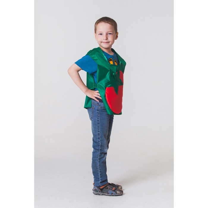Карнавальный жилет "Помидор", р-р 32-34, 5-10 лет, цвета МИКС