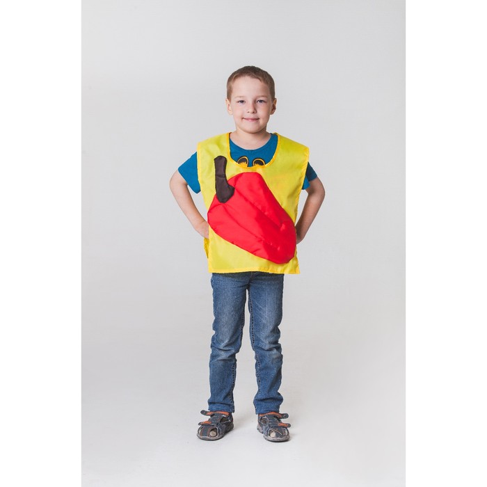 Карнавальный жилет "Болгарский перец", р-р 32-34, 5-10 лет