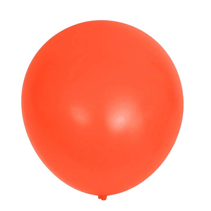 Шар латексный 12", пастель, набор 25 шт., цвет оранжевый
