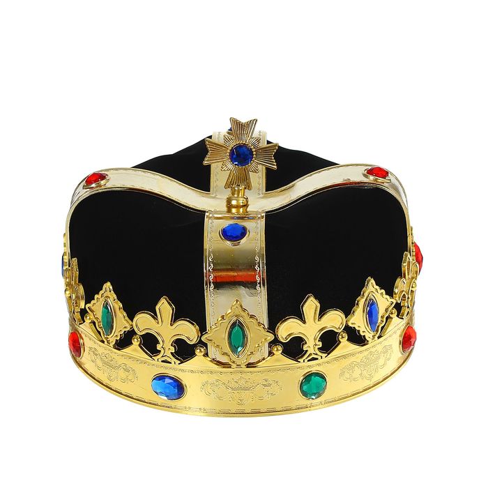 Корона "Король", цвет черный