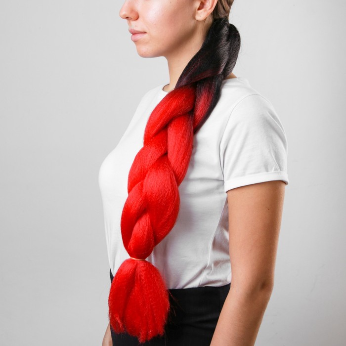 Коса на резинке "Барбара"