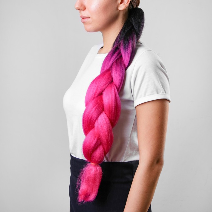 Коса на резинке "Карина"