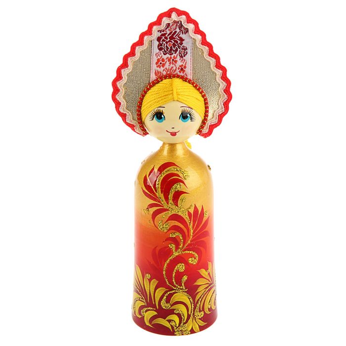 Сувенир "Кукла" сказка, ручная роспись 19см