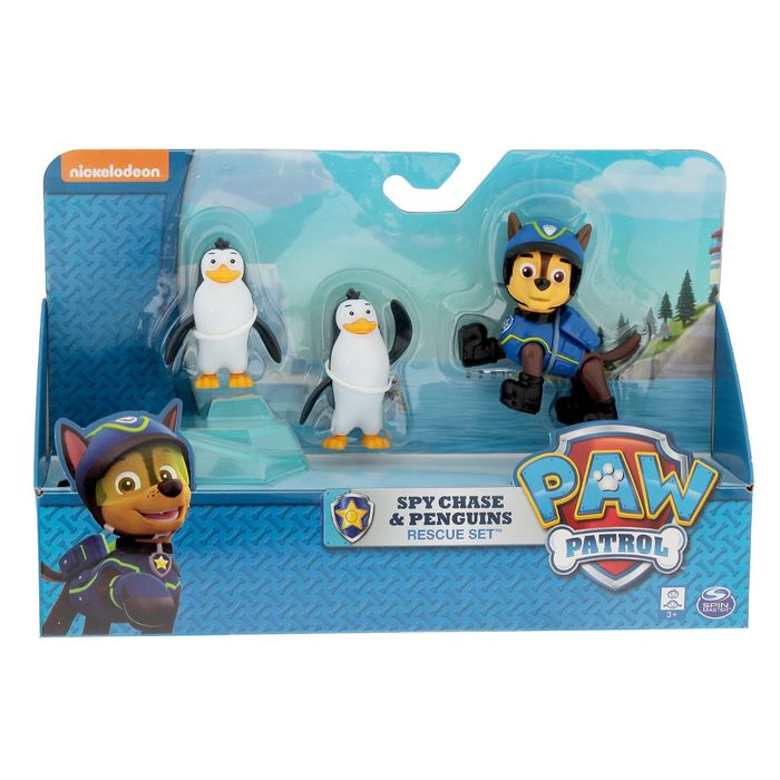 Щенячий патруль. Фигурка спасателя с питомцем, МИКС