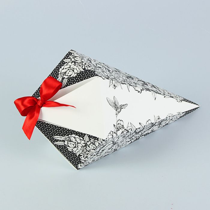 Пакет для цветов "Тюльпаны", кристалл, 35 х 17,5 см