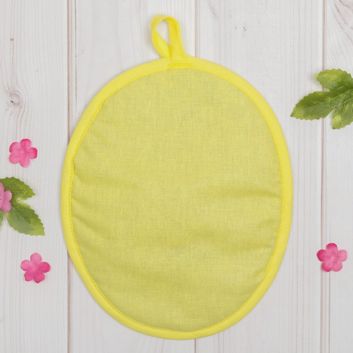 Прихватка "Доляна" Совёнок 17 см, МИКС, 100% хлопок, рогожка 162 г/м2