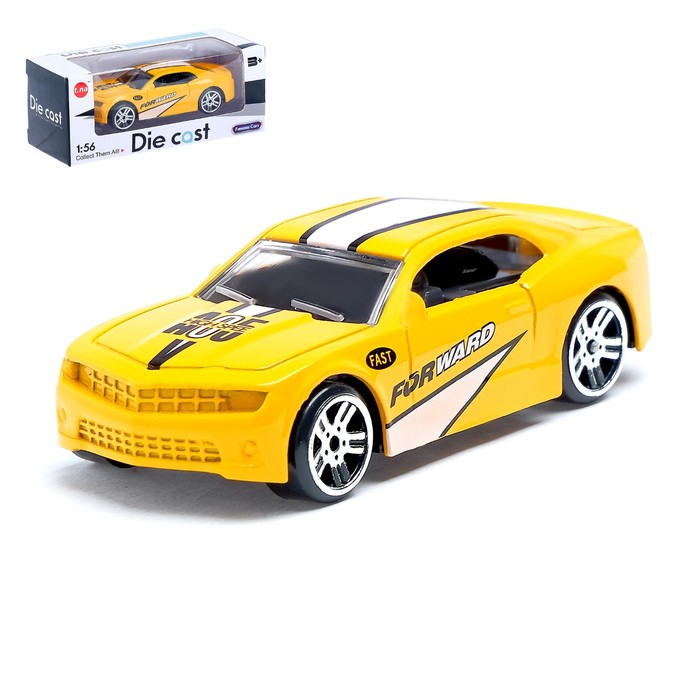 Машина металлическая "СпортКар", масштаб 1:56, МИКС