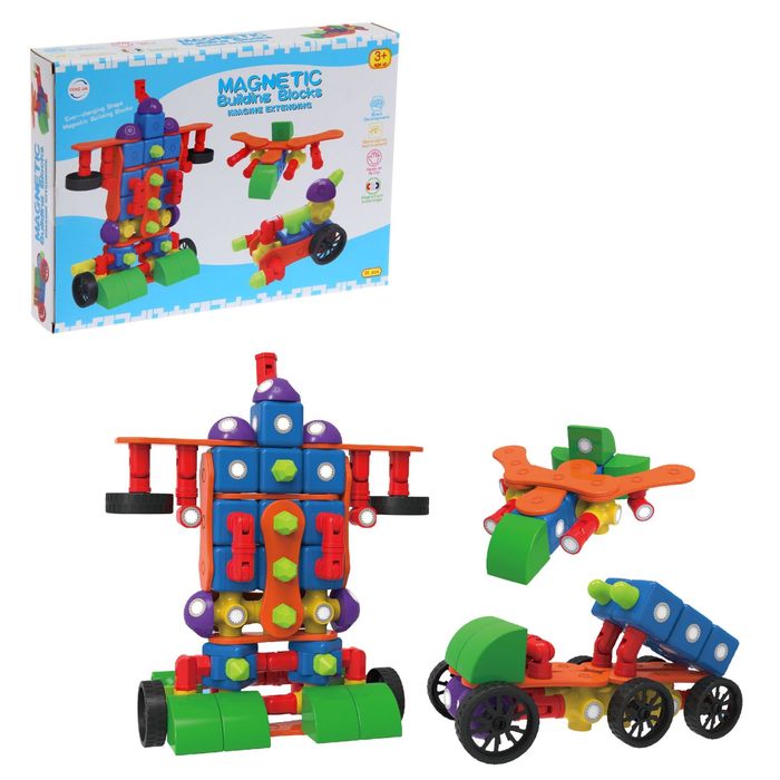 Конструктор магнитный «Магические шарниры», 36 деталей