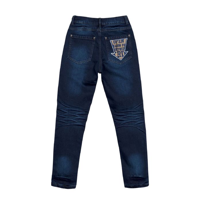 Джинсы для мальчика, возраст 8 лет, цвет синий