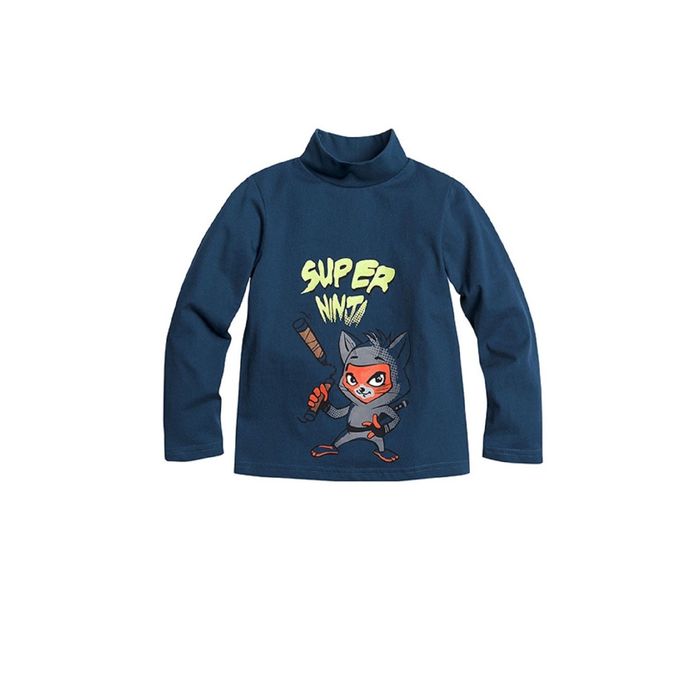 Джемпер для мальчиков, возраст 1 год, цвет синий